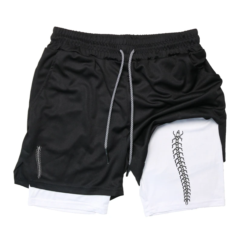 Celana Lari 2 in 1 untuk Pria, - Compression Shorts Athletes ulasan dan harga