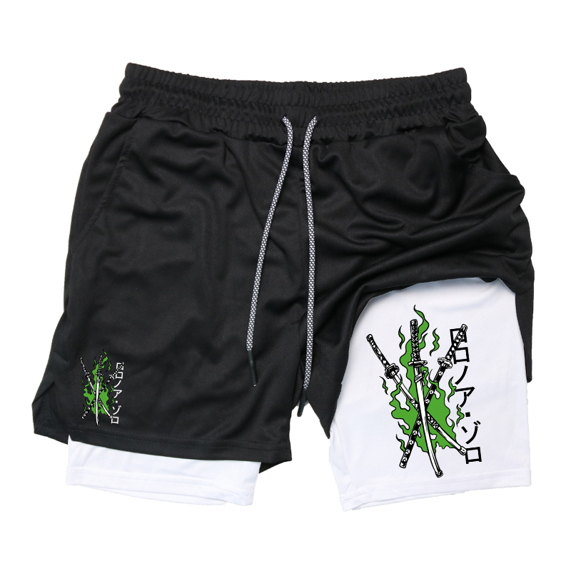 Celana Lari 2 in 1 untuk Pria, - Compression Shorts Athletes ulasan dan harga