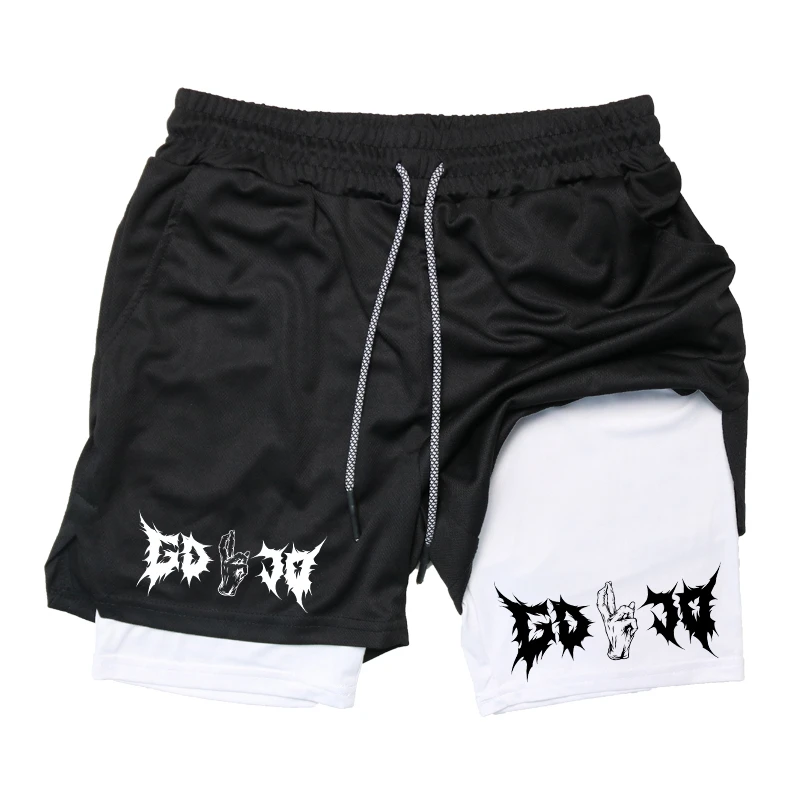 Celana Lari 2 in 1 untuk Pria, - Compression Shorts Athletes ulasan dan harga