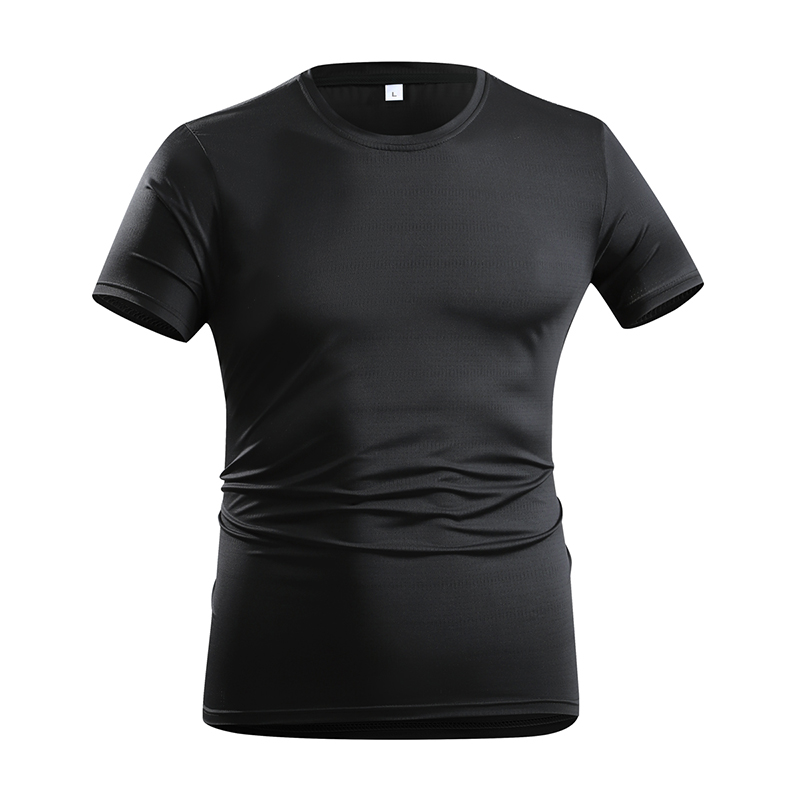 Kaus Olahraga Musim Panas Pria - T Shirt Tight Fit ulasan dan harga